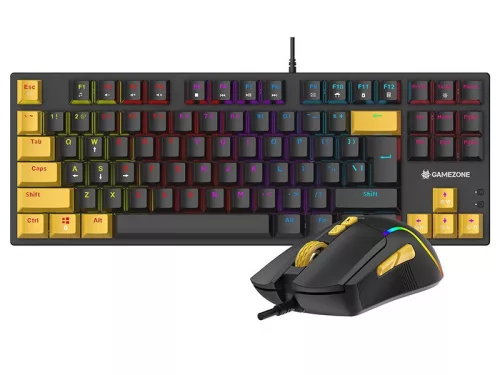Gamezone Hornet87 USB mechanikus egér és billentyűzet szett