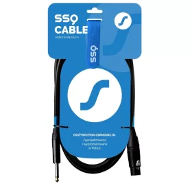 SSQ XZJM1 - mono jack - XLR anya kábel 1 méter
