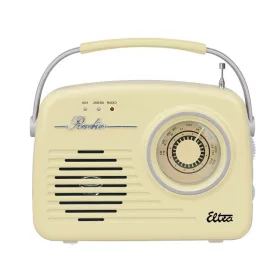 Radio luiza retro sp-11 mp3 usb sd vanília