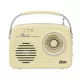Radio luiza retro sp-11 mp3 usb sd vanília