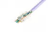 RJ45 (8p8c) átvezető dugó, cat.5e, árnyékolatlan, AWG 26-24, 100 db-os csomag