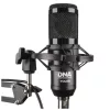 USB mikrofon szett, DNA, audio interfész, hanghatások, 13,3x10,5x3,8 cm, fekete, teljes készle