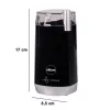 Eldom kávédaráló mk40 cafro 180w fekete