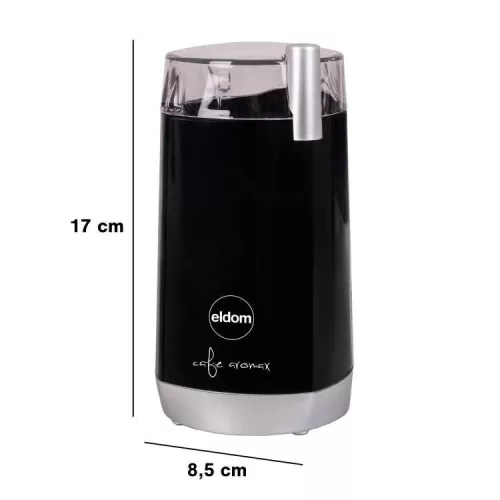 Eldom kávédaráló mk40 cafro 180w fekete