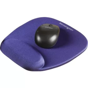 Egérpad, ergonomikus, habszivacs, kék