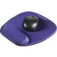Egérpad, ergonomikus, habszivacs, kék