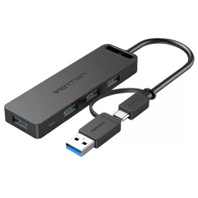 5 az 1-ben USB 3.0 elosztó USB-C - USB-A átalakítóval