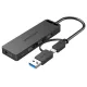 5 az 1-ben USB 3.0 elosztó USB-C - USB-A átalakítóval