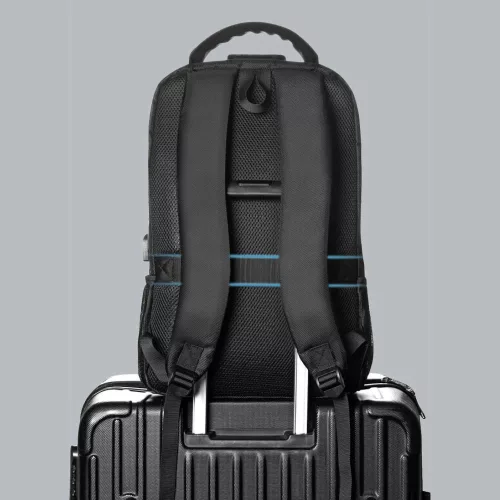 Vention krk 20l vízálló laptop hátizsák USB porttal és lopásgátló zárral, fekete