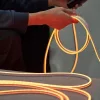 Vention szilikon neon LED szalag infravörös távirányítóval, USB 5V tápegységgel, 2m
