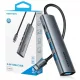 5 az 1-ben USB-C 3.0 elosztó, 0,15 m-es védelemmel