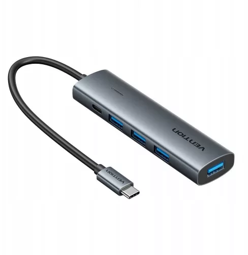 5 az 1-ben USB-C 3.0 elosztó, 0,15 m-es védelemmel