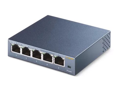 TP-Link TL-SG105 kapcsoló (5x 10/100/1000mbps)