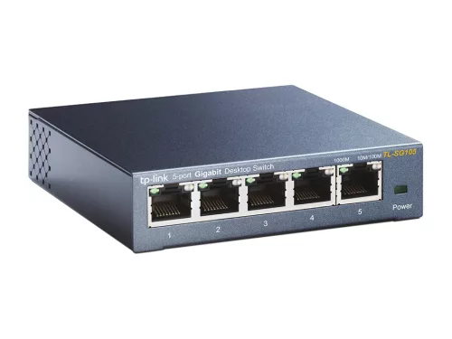 TP-Link TL-SG105 kapcsoló (5x 10/100/1000mbps)