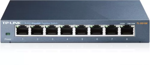 TP-Link TL-SG108 kapcsoló (8x 10/100/1000mbps)