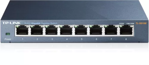 TP-Link TL-SG108 kapcsoló (8x 10/100/1000mbps)