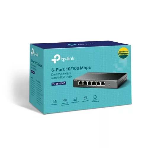 sf1006p 6xfe (4xpoe+) kapcsoló