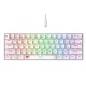 Havit kb903l gamer billentyűzet (átlátszó fehér)