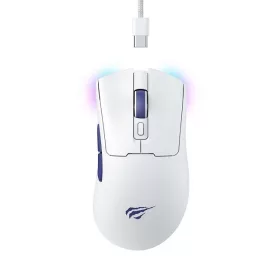 Havit ms966wb vezeték nélküli gamer egér (fehér)