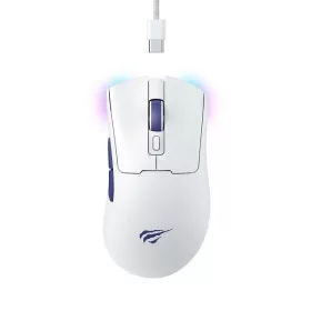 Havit ms966wb vezeték nélküli gamer egér (fehér)