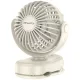 Mini asztali ventilátor f45 csipesszel 1200mah fehér