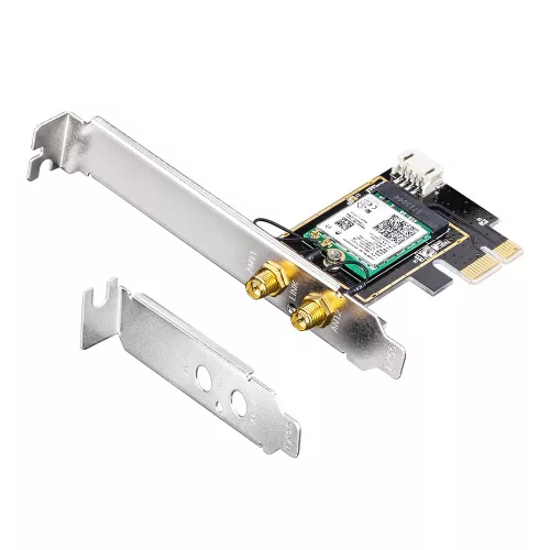 Hálózati kártya cudy we3000 ax5400 wi-fi 6 + bt 5.2 intel ax210 pcie