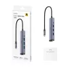 Cudy uh605 5 az 1-ben USB hub GBE-vel