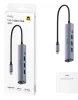 Cudy uh605 5 az 1-ben USB hub GBE-vel