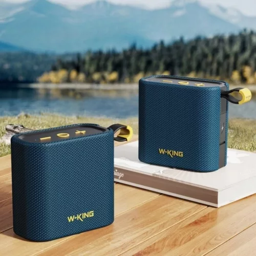 Vezeték nélküli Bluetooth hangszóró W-King D2 kék