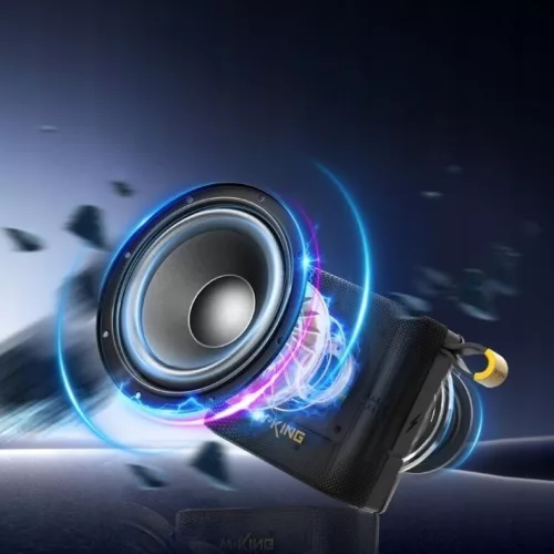 Vezeték nélküli Bluetooth hangszóró W-King D2 kék