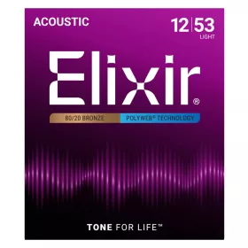 Elixir 11050 light (12-53) pw - elektromos gitárhúrok