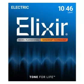 Elixir 12052 light (10-46) nw - elektromos gitárhúrok