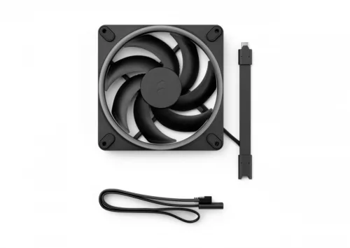 Momentum 14 RGB ventilátor 140 mm, fekete