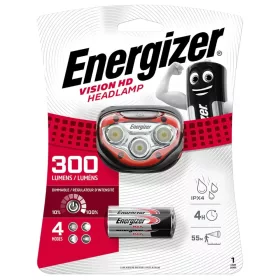   Vision Ultra fejlámpa 300 lumen 35 órás akkumulátor-üzemidővel