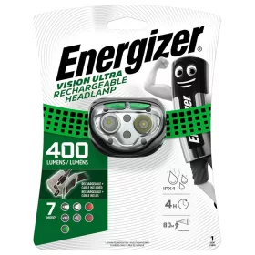   Vision Ultra fejlámpa 400 lumen 15 órás akkumulátor-üzemidővel