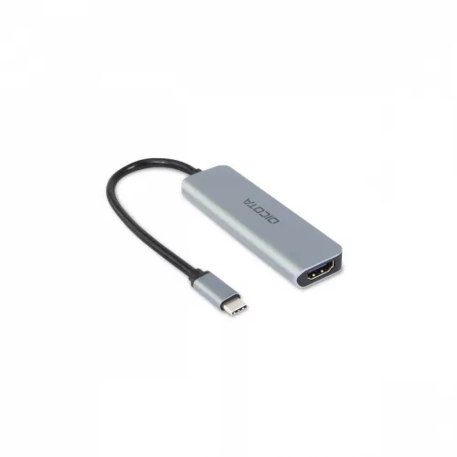 USB-C 5 az 1-ben videoelosztó 4k PD 100W