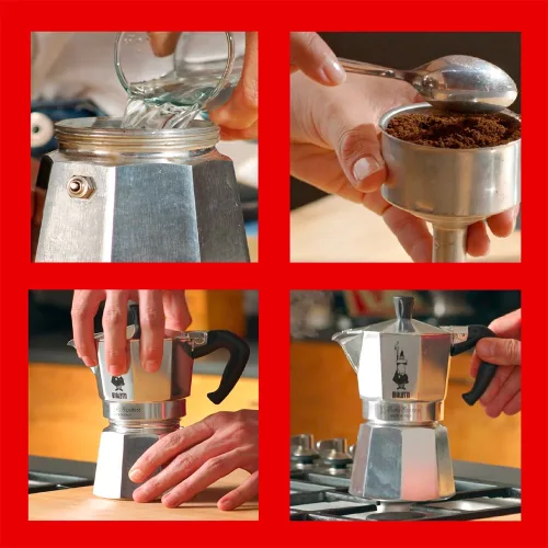 Bialetti 990001168 kávéfőző (ezüst)