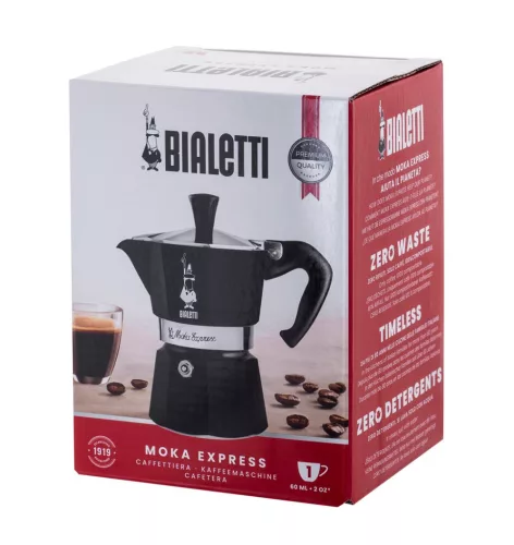 Bialetti Moka Express kávéfőző (fekete)