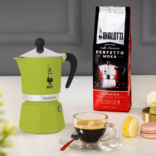 Bialetti Rainbow eszpresszófőző (zöld)