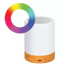 Techly színes vezeték nélküli LED éjszakai lámpa