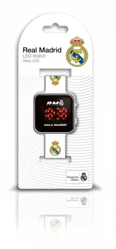 Real Madrid LED-es naptáras óra