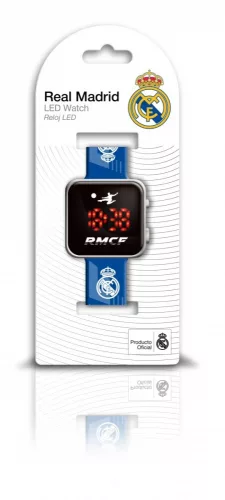 Real Madrid LED-es naptáras óra