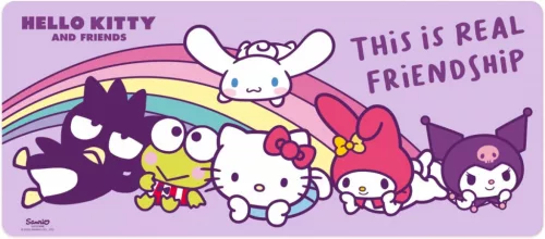 Egérpad szőnyeg 80x35cm Hello Kitty