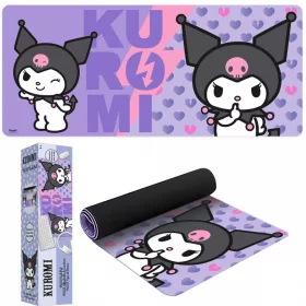 Egérpad szőnyeg 80x35cm Kuromi Hello Kitty