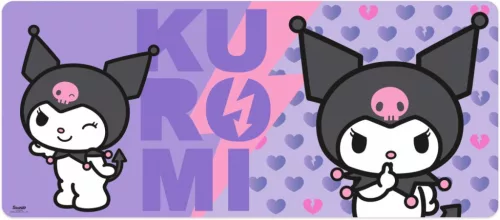 Egérpad szőnyeg 80x35cm Kuromi Hello Kitty