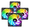 Tacens mars mf-si4kit ventilátor 120 argb x4 bk- ventilátor+hub+távirányító (tacmars-mfsi4kit)