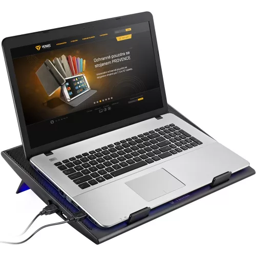 Megvilágított hűtőpárna YSN 120 notebookhoz