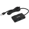 Töltőközpont 4 USB porttal yhb 4341bk,