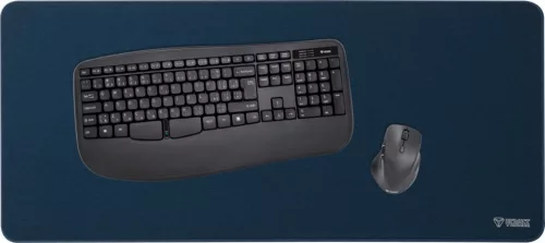 Billentyűzet és egérpad XXL YPM 9040 kék