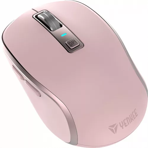 Vezeték nélküli egér, kettős wifi + bluetooth, újratölthető, 2400 dpi
